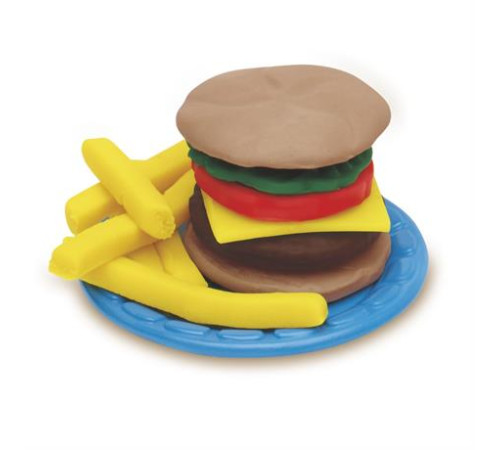 Набір із пластиліном Play-Doh Бургер барбекю (B5521) Набір із пластиліном Play-Doh Бургер барбекю (B5521)