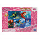 Пазл дерев'яний Spin Master Принцеси 20 x 23 см, 48 ел.