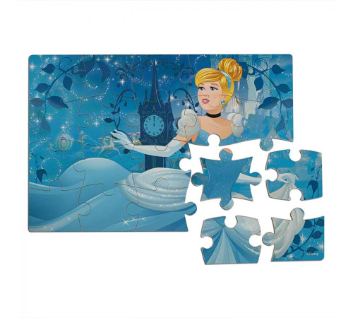 Пазл дерев'яний Spin Master 4в1 Принцеси 23 х 15 см, 72 ел.