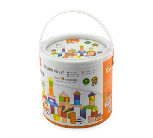 Дерев'яні кубики Viga Toys Візерункові блоки 50 шт., 3 см (59695) Дерев'яні кубики Viga Toys Візерункові блоки 50 шт., 3 см (59695)