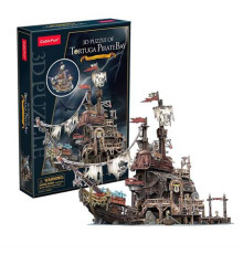 3D пазл CubicFun Піратський корабель Тортуга (T4039h)