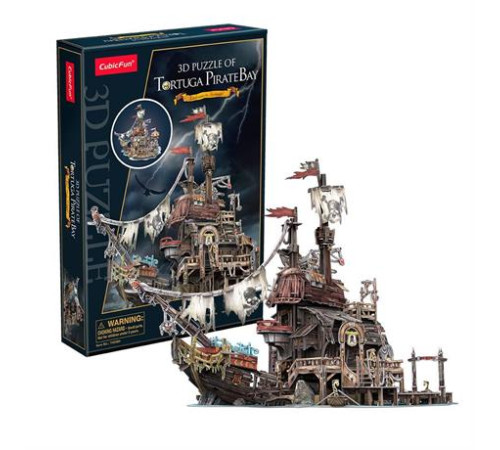 3D пазл CubicFun Піратський корабель Тортуга (T4039h) 3D пазл CubicFun Піратський корабель Тортуга (T4039h)