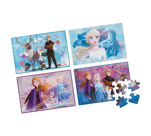 Пазл дерев'яний Spin Master "Холодне серце 2" 4в1, 23 х 15 см