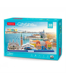 3D пазл CubicFun City Line Венеція (MC269h)