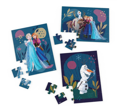 Пазл дерев'яний Spin Master "Крижане серце" 3в1 21,3 х 28,4 см