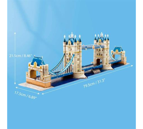 3D пазл CubicFun National Geographic Тауерський міст (DS0978h) 3D пазл CubicFun National Geographic Тауерський міст (DS0978h)