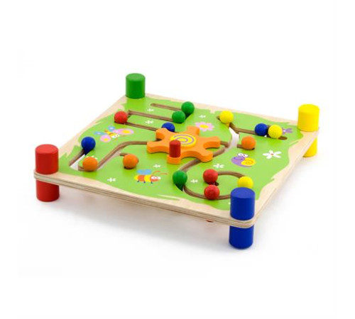 Дерев'яний лабіринт Viga Toys Кульки (50175) Дерев'яний лабіринт Viga Toys Кульки (50175)
