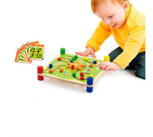 Дерев'яний лабіринт Viga Toys Кульки (50175) Дерев'яний лабіринт Viga Toys Кульки (50175)
