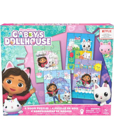 Пазл дерев'яний Spin Master 4в1 