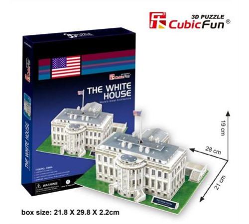 3D пазл CubicFun Білий дім (C060h) 3D пазл CubicFun Білий дім (C060h)