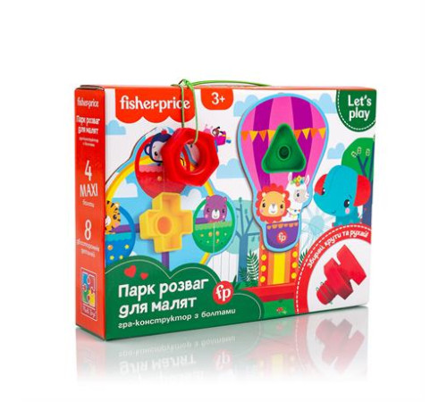 Розвивальна гра Fisher-Price Парк розваг з болтиками (VT2905-21) Розвивальна гра Fisher-Price Парк розваг з болтиками (VT2905-21)