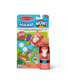 Дитячий блокнот та штамп Spin Master З наліпками Тигреня Melissa and Doug. Sticker WOW