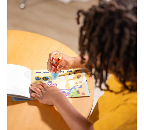 Дитячий блокнот та штамп Spin Master З наліпками Тигреня Melissa and Doug. Sticker WOW