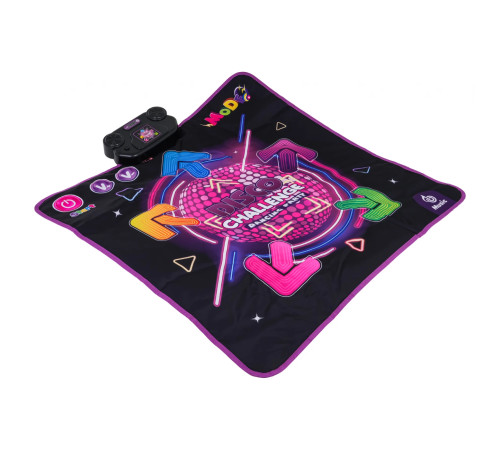 Музичний танцювальний килимок Ramiz 23138, чорно-фіолетовий
