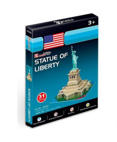 3D пазл CubicFun Міні Статуя Свободи (S3026h)