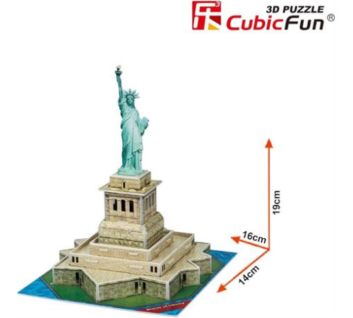 3D пазл CubicFun Міні Статуя Свободи (S3026h) 3D пазл CubicFun Міні Статуя Свободи (S3026h)