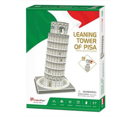 3D пазл CubicFun Пізанська вежа (C241h) 3D пазл CubicFun Пізанська вежа (C241h)