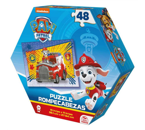 Пазл Spin Master Маршал "Щенячий патруль" 28 х 38 см, 48 ел.