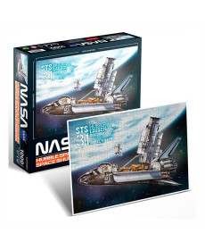 Пазл CubicFun NASA Космічний телескоп Хаббл 1000 ел. (DS1030h)