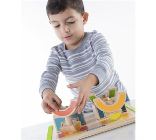 Дерев'яний сортер Guidecraft Manipulatives Чергування та поєднання (G6735) Дерев'яний сортер Guidecraft Manipulatives Чергування та поєднання (G6735)