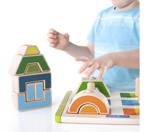 Дерев'яний сортер Guidecraft Manipulatives Чергування та поєднання (G6735) Дерев'яний сортер Guidecraft Manipulatives Чергування та поєднання (G6735)