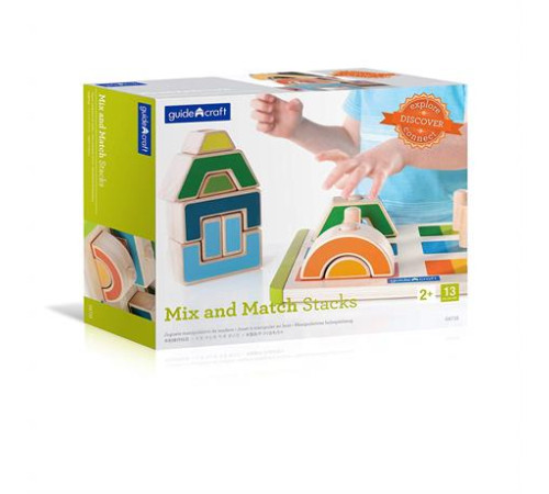Дерев'яний сортер Guidecraft Manipulatives Чергування та поєднання (G6735) Дерев'яний сортер Guidecraft Manipulatives Чергування та поєднання (G6735)