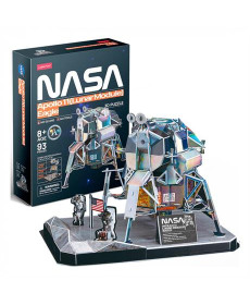 3D пазл CubicFun NASA Місячний модуль Орел місії Аполлон-11 (DS1058h)