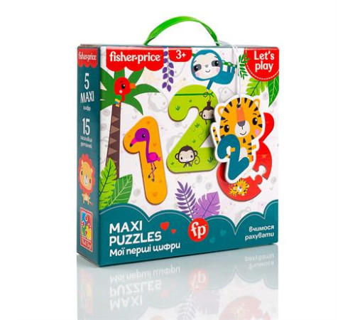 Пазл Fisher-Price Максі Мої перші цифри (VT1711-07) Пазл Fisher-Price Максі Мої перші цифри (VT1711-07)