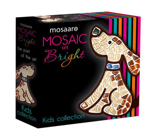 Набір для скляної мозаїки Mosaaro Песик (MA7005) Набір для скляної мозаїки Mosaaro Песик (MA7005)