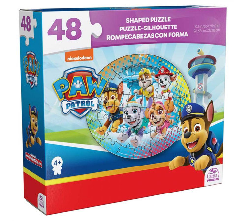 Пазл Spin Master Весела команда "Щенячий патруль" 26 х 23 см, 48 ел.