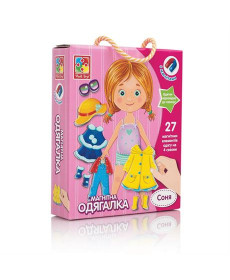 Магнітна гра Vladi Toys Одягни Соню (VT3702-07)