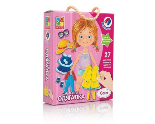 Магнітна гра Vladi Toys Одягни Соню (VT3702-07)