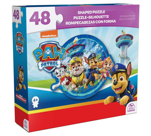 Пазл Spin Master Відважна команда "Щенячий патруль" 26 х 23 см, 48 ел.