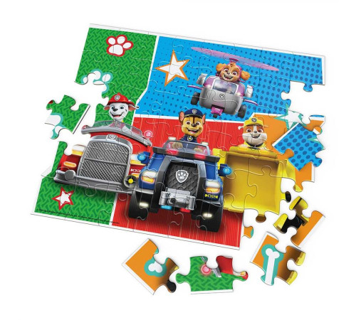 Пазл Spin Master Герої на атомобілях "Щенячий патруль" 26 х 23 см, 48 ел.