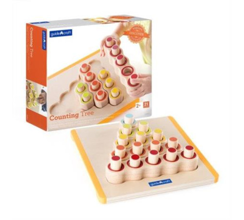 Дерев'яний сортер Guidecraft Manipulatives Рахункове дерево (G6903) Дерев'яний сортер Guidecraft Manipulatives Рахункове дерево (G6903)