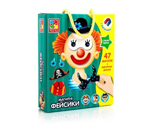 Магнітна гра Vladi Toys Фейсики (VT3702-15) Магнітна гра Vladi Toys Фейсики (VT3702-15)