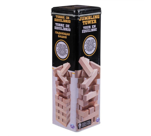 Настільна гра Spin Master Дженга + металеве упакування