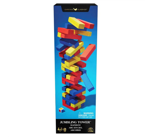 Настільна гра Spin Master Дженга, різнокольорова