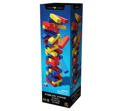 Настільна гра Spin Master Дженга, різнокольорова