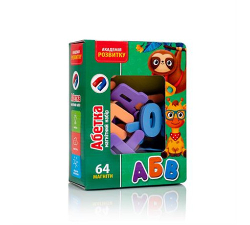 Магнітний набір Vladi Toys Абетка (VT5411-15) Магнітний набір Vladi Toys Абетка (VT5411-15)