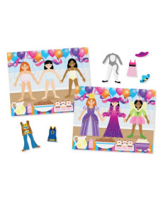 Набір багаторазових наліпок Spin Master Одягни ляльку Melissa and Doug