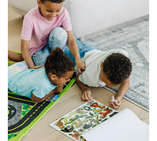 Набір багаторазових наліпок Spin Master Середовище проживання тварин Melissa and Doug