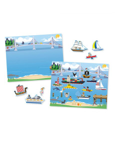 Набір багаторазових наліпок Spin Master Транспорт Melissa and Doug