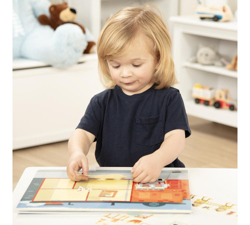 Набір багаторазових наліпок Spin Master Моє місто Melissa and Doug