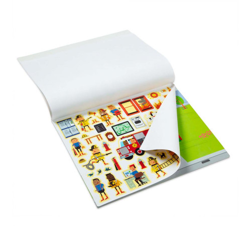 Набір багаторазових наліпок Spin Master Моє місто Melissa and Doug