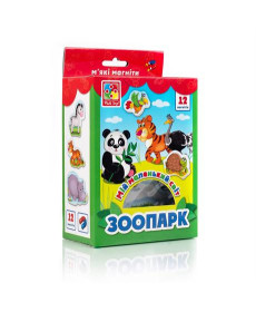 Набір магнітів Vladi Toys Мій маленький світ Зоопарк (VT3106-10)