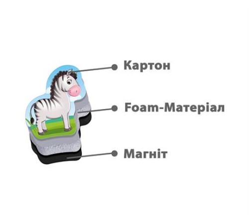 Набір магнітів Vladi Toys Мій маленький світ Зоопарк (VT3106-10) Набір магнітів Vladi Toys Мій маленький світ Зоопарк (VT3106-10)