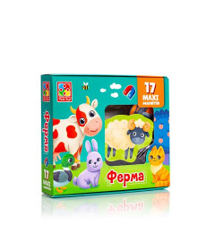 Набір магнітів Vladi Toys Ферма (VT3106-24)