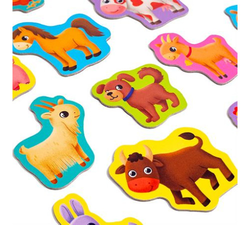 Набір магнітів Vladi Toys Ферма (VT3106-24) Набір магнітів Vladi Toys Ферма (VT3106-24)