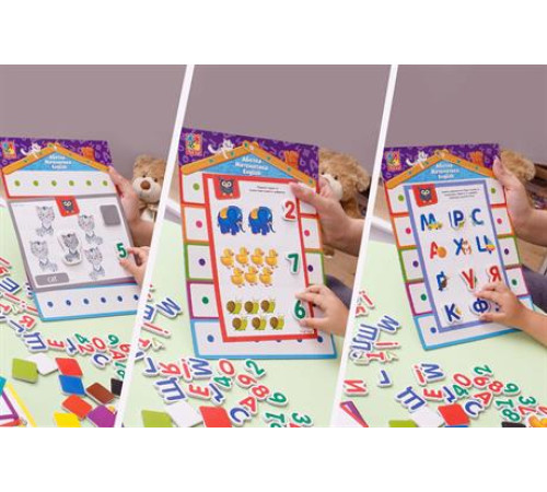 Навчальний набір Vladi Toys 3 в 1 Абетка Математика English (VT5412-04) Навчальний набір Vladi Toys 3 в 1 Абетка Математика English (VT5412-04)